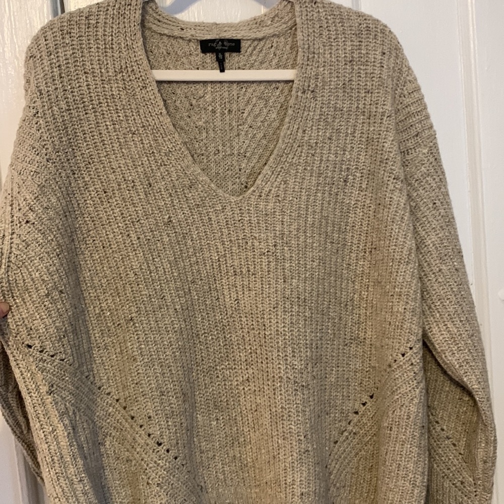 Rag and Bone v neck sweater